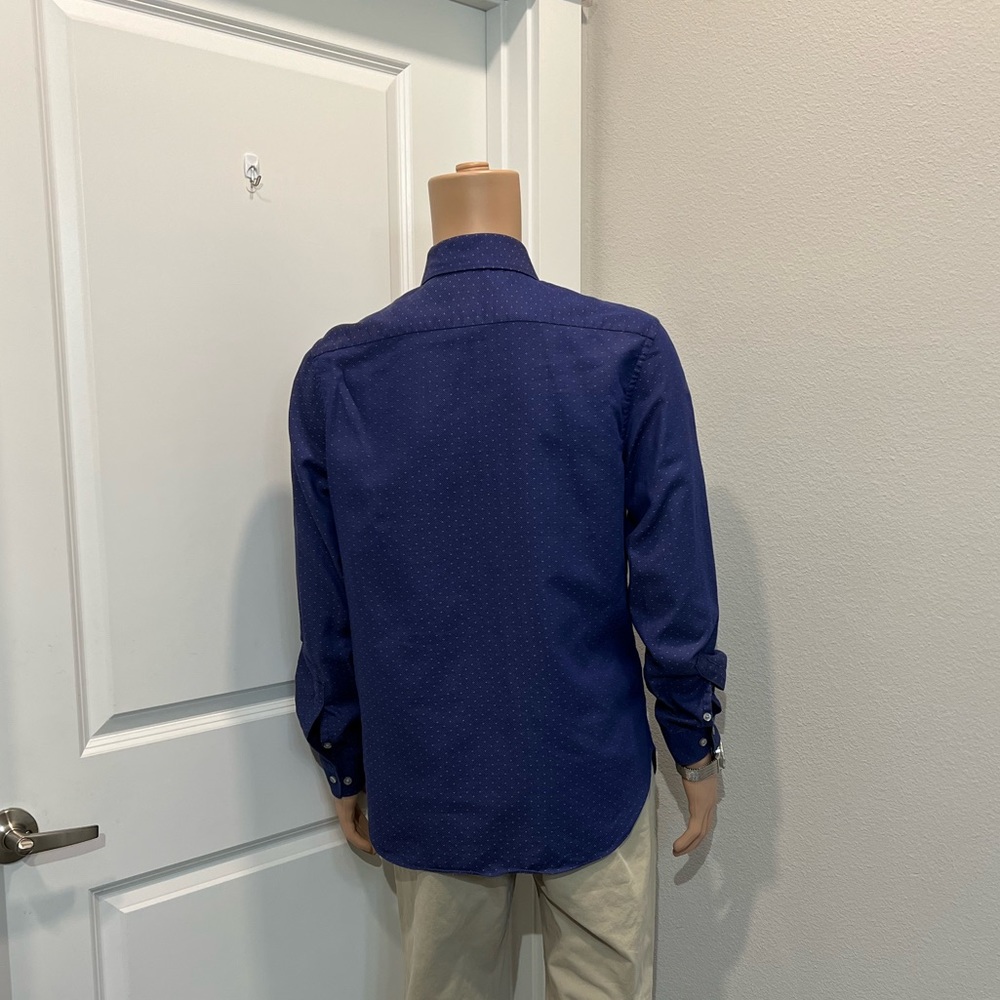 Michael Kors Slim Fit Dress Shirt, Size 16- 34/35 - Picture 7 of 9